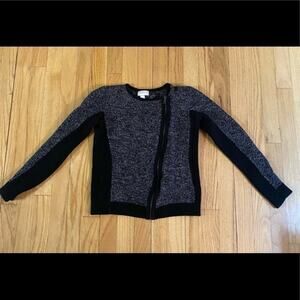 ANN TAYLOR “LOFT” WOMENS FULL ZIP SWEATER JACKET SIZE S-P